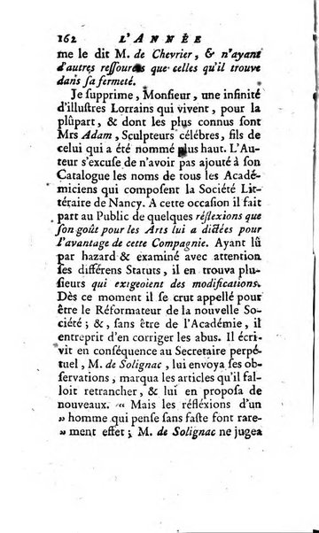 L'annee litteraire ou Suite des lettres sur quelques ecrits de ce temps