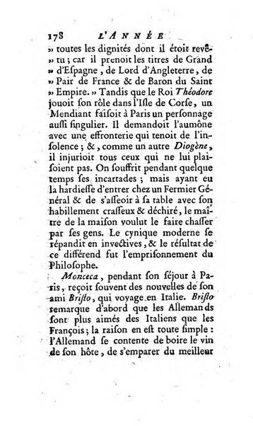 L'annee litteraire ou Suite des lettres sur quelques ecrits de ce temps