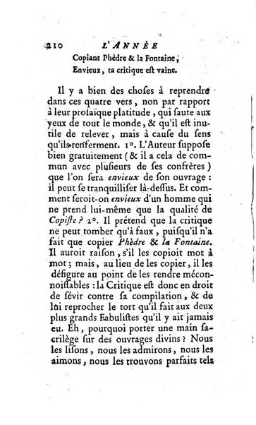 L'annee litteraire ou Suite des lettres sur quelques ecrits de ce temps