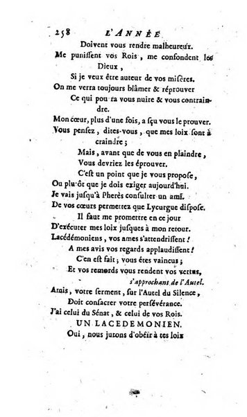 L'annee litteraire ou Suite des lettres sur quelques ecrits de ce temps