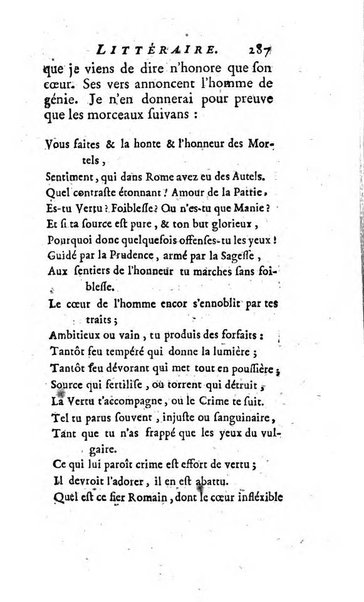 L'annee litteraire ou Suite des lettres sur quelques ecrits de ce temps