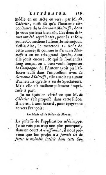 L'annee litteraire ou Suite des lettres sur quelques ecrits de ce temps