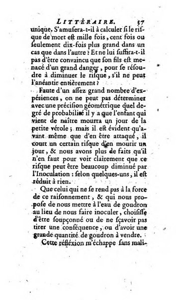 L'annee litteraire ou Suite des lettres sur quelques ecrits de ce temps