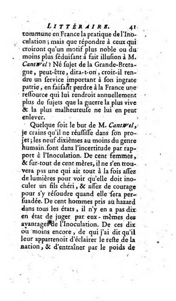 L'annee litteraire ou Suite des lettres sur quelques ecrits de ce temps