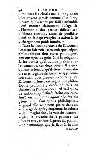 L'annee litteraire ou Suite des lettres sur quelques ecrits de ce temps