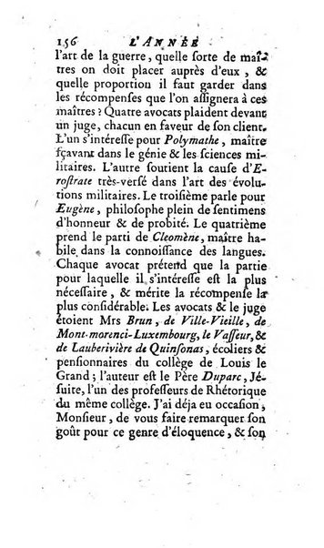 L'annee litteraire ou Suite des lettres sur quelques ecrits de ce temps