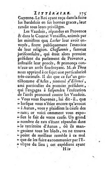 L'annee litteraire ou Suite des lettres sur quelques ecrits de ce temps