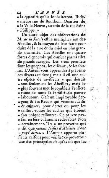 L'annee litteraire ou Suite des lettres sur quelques ecrits de ce temps