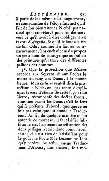 L'annee litteraire ou Suite des lettres sur quelques ecrits de ce temps