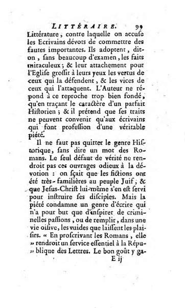 L'annee litteraire ou Suite des lettres sur quelques ecrits de ce temps