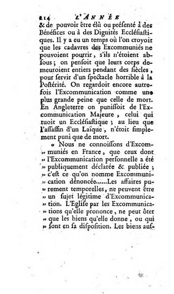 L'annee litteraire ou Suite des lettres sur quelques ecrits de ce temps