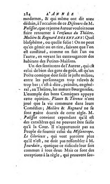 L'annee litteraire ou Suite des lettres sur quelques ecrits de ce temps