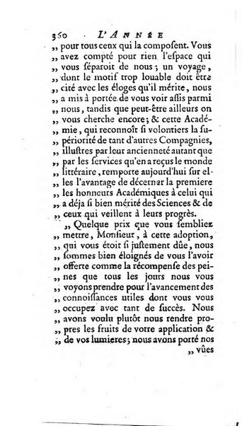 L'annee litteraire ou Suite des lettres sur quelques ecrits de ce temps