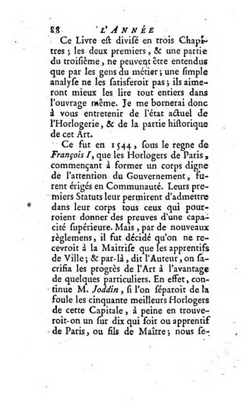 L'annee litteraire ou Suite des lettres sur quelques ecrits de ce temps