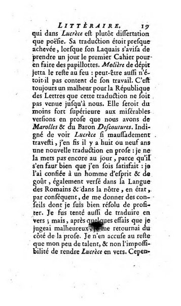 L'annee litteraire ou Suite des lettres sur quelques ecrits de ce temps