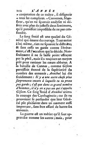 L'annee litteraire ou Suite des lettres sur quelques ecrits de ce temps