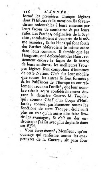 L'annee litteraire ou Suite des lettres sur quelques ecrits de ce temps