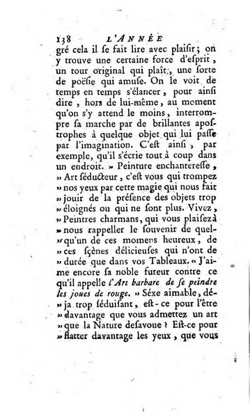 L'annee litteraire ou Suite des lettres sur quelques ecrits de ce temps