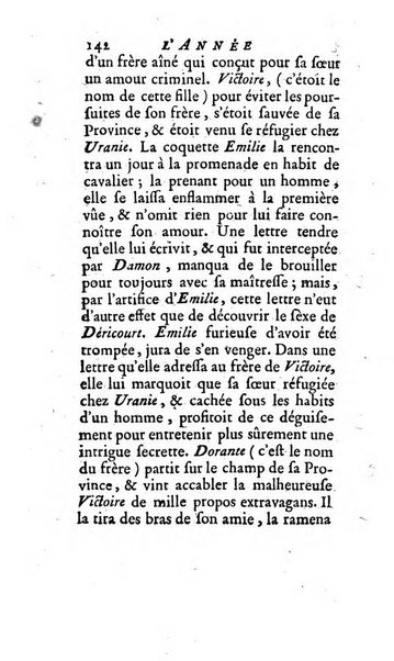 L'annee litteraire ou Suite des lettres sur quelques ecrits de ce temps