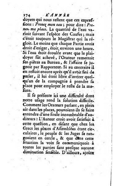 L'annee litteraire ou Suite des lettres sur quelques ecrits de ce temps