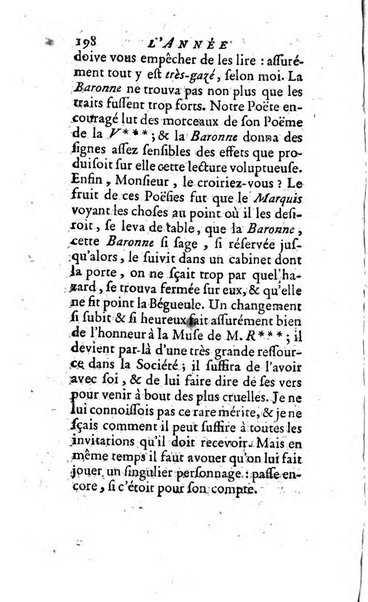 L'annee litteraire ou Suite des lettres sur quelques ecrits de ce temps