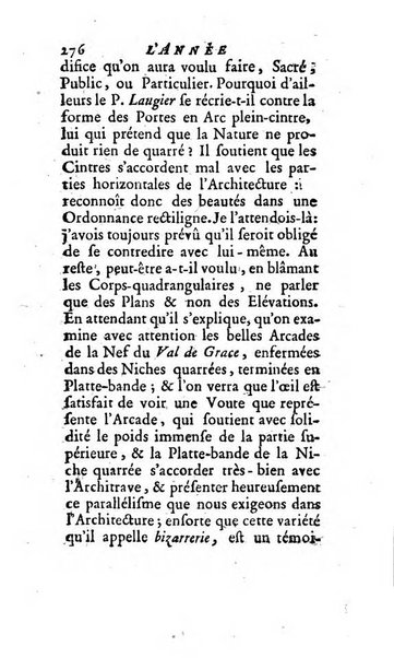 L'annee litteraire ou Suite des lettres sur quelques ecrits de ce temps