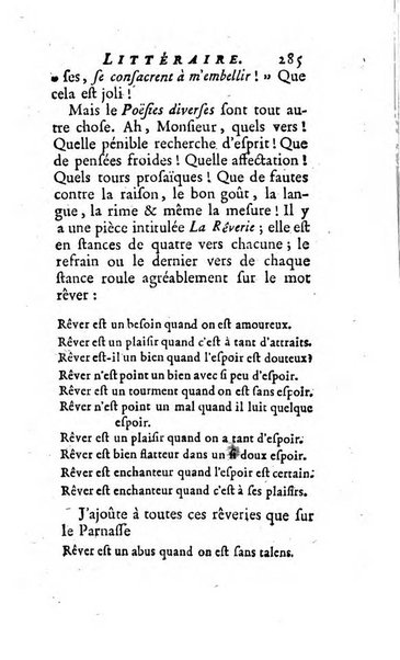 L'annee litteraire ou Suite des lettres sur quelques ecrits de ce temps