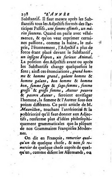 L'annee litteraire ou Suite des lettres sur quelques ecrits de ce temps