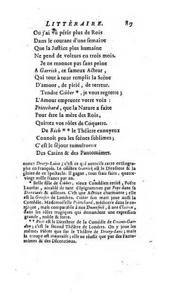 L'annee litteraire ou Suite des lettres sur quelques ecrits de ce temps