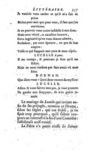 L'annee litteraire ou Suite des lettres sur quelques ecrits de ce temps