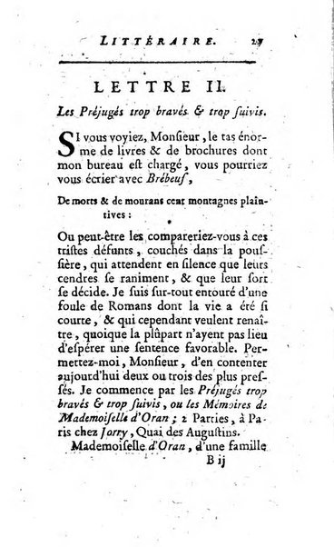 L'annee litteraire ou Suite des lettres sur quelques ecrits de ce temps