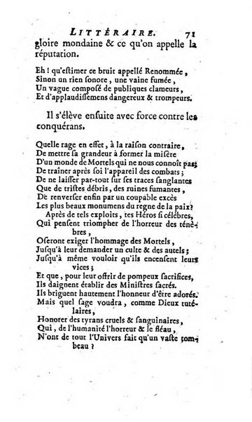 L'annee litteraire ou Suite des lettres sur quelques ecrits de ce temps