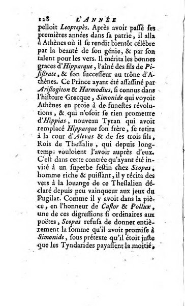 L'annee litteraire ou Suite des lettres sur quelques ecrits de ce temps