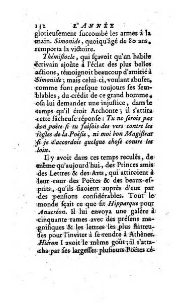 L'annee litteraire ou Suite des lettres sur quelques ecrits de ce temps