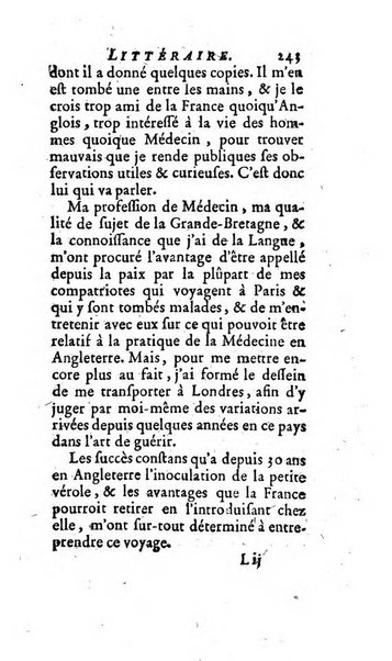 L'annee litteraire ou Suite des lettres sur quelques ecrits de ce temps