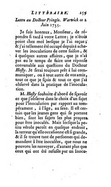 L'annee litteraire ou Suite des lettres sur quelques ecrits de ce temps