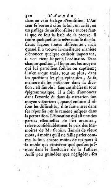 L'annee litteraire ou Suite des lettres sur quelques ecrits de ce temps