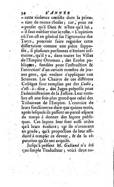 L'annee litteraire ou Suite des lettres sur quelques ecrits de ce temps