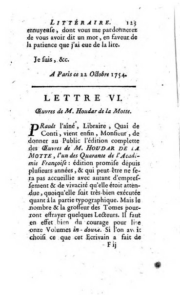 L'annee litteraire ou Suite des lettres sur quelques ecrits de ce temps