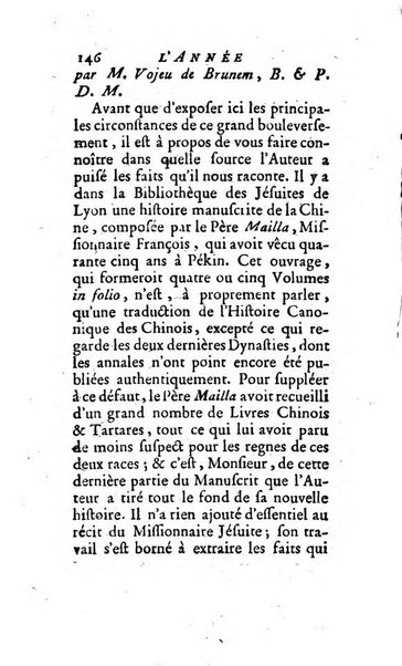 L'annee litteraire ou Suite des lettres sur quelques ecrits de ce temps