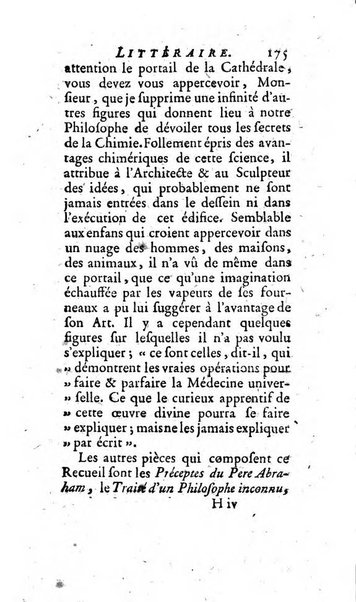 L'annee litteraire ou Suite des lettres sur quelques ecrits de ce temps