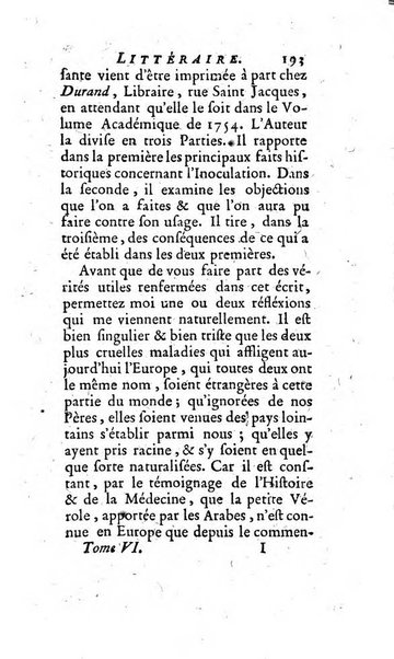 L'annee litteraire ou Suite des lettres sur quelques ecrits de ce temps