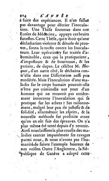 L'annee litteraire ou Suite des lettres sur quelques ecrits de ce temps