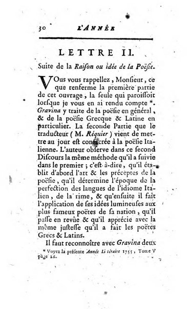 L'annee litteraire ou Suite des lettres sur quelques ecrits de ce temps