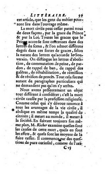 L'annee litteraire ou Suite des lettres sur quelques ecrits de ce temps