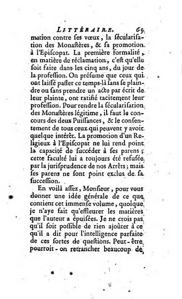 L'annee litteraire ou Suite des lettres sur quelques ecrits de ce temps