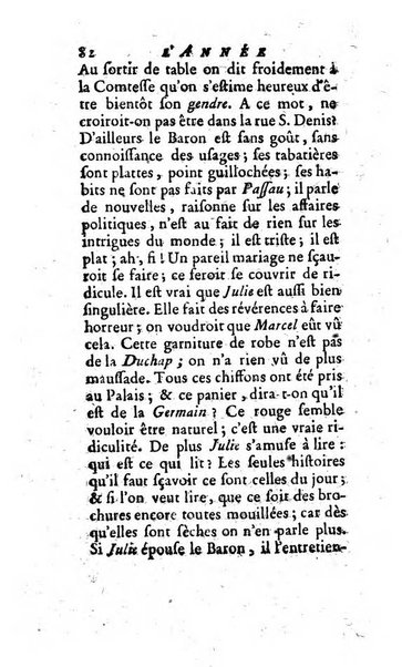 L'annee litteraire ou Suite des lettres sur quelques ecrits de ce temps