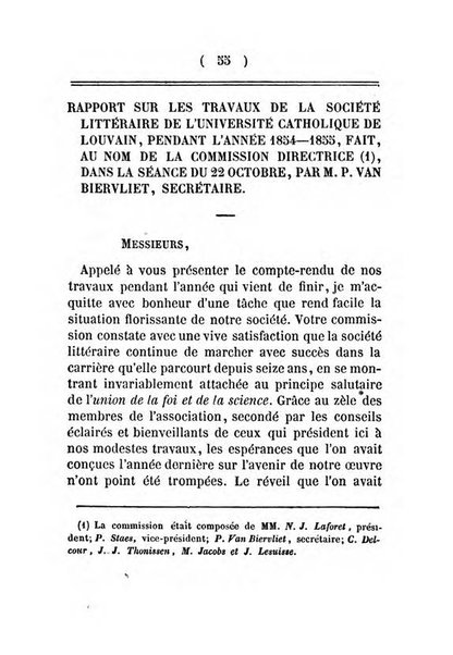 Annuaire de l'Universite Catholique de Louvain