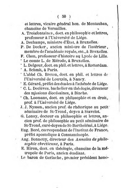 Annuaire de l'Universite Catholique de Louvain