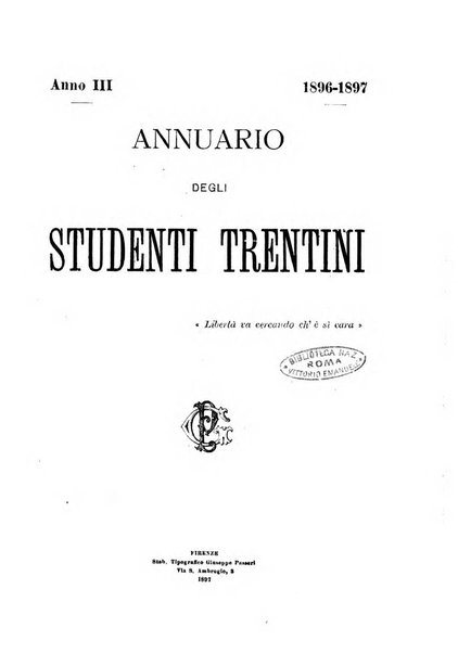 Annuario degli studenti trentini